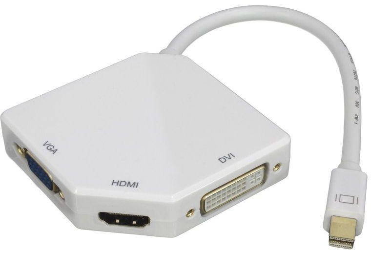PremiumCord adapter Mini DisplayPort HDMI + DVI + VGA