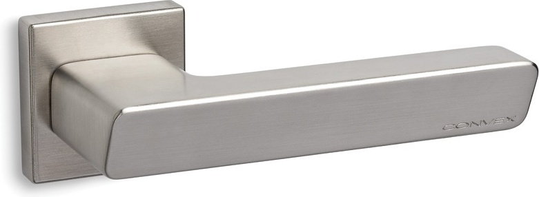 Convex Klamka 2145 NA ROZECIE KWADRATOWEJ NIKIEL SATYNA 2145ROS05S05