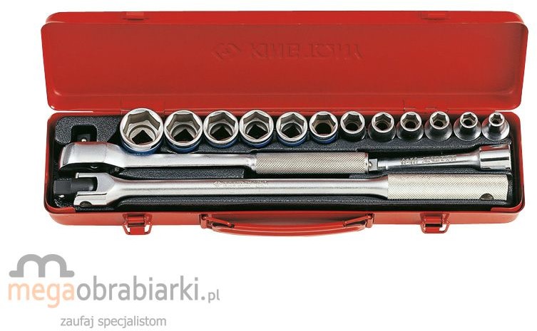 KING TONY zestaw nasadek 1/2 cala, 15 szt 4501MR