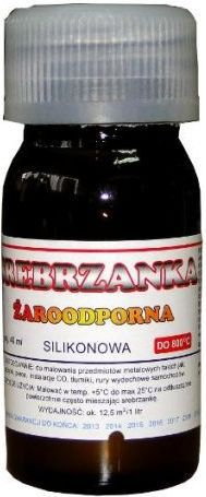 Srebrzanka żaroodporna silikonowa 40ml +800C