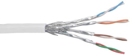 InLine Patch Cable Cat.6 S/FTP (PIMF), biały, AWG27, PCW, CU, 100 m 4043718112180