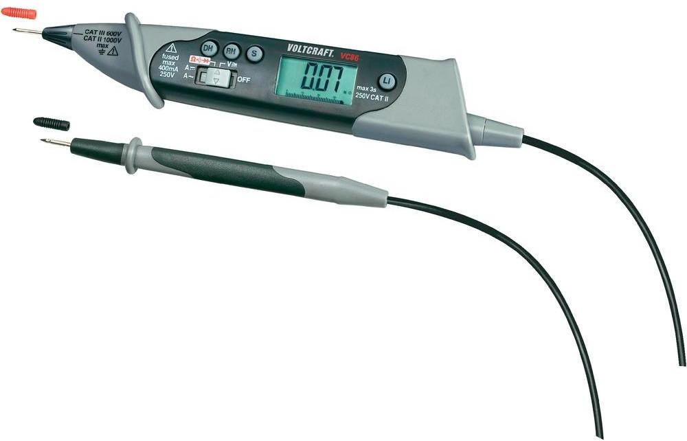 Voltcraft Multimetr cyfrowy VC-86 ISO) Kalibracja ISO CAT III 250 V
