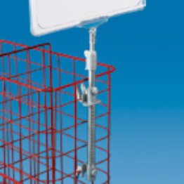 POSMmarket Uchwyt teleskopowy do ramek na kosze 214090