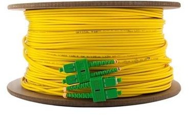 Qoltec Optic Patchcord SC/APC SC/APC SM 9/125 G652D 140m 54091