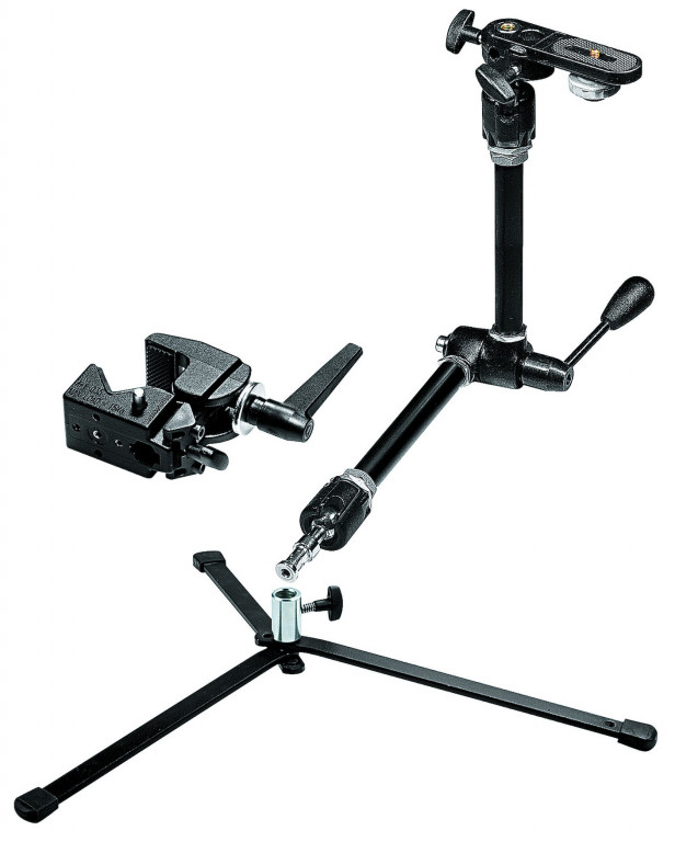 Manfrotto Zestaw Magic Arm ramię podstawa klema uchwyt 143