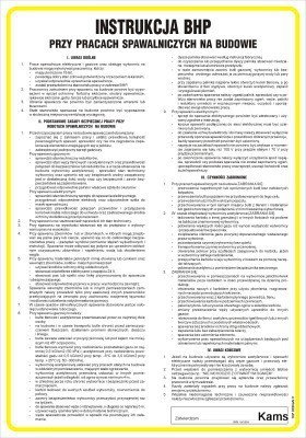 TD IAF26 Instrukcja BHP przy pracach spawalniczych na budowie