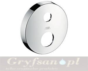 Hansgrohe Rozeta przedłużająca okrągła 2-otworowa chrom 14961000
