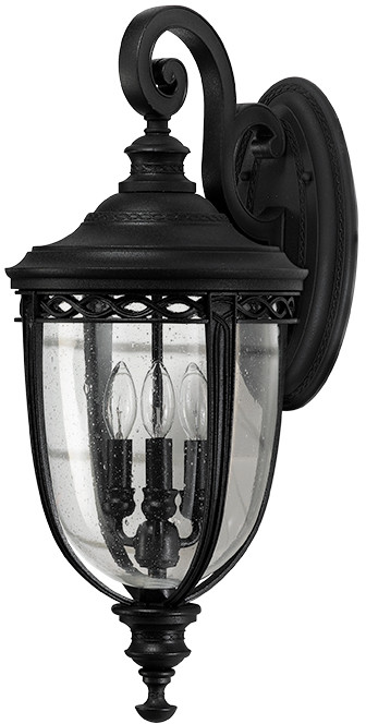 Elstead Lighting Kinkiet ENGLISH BRIDLE  FE/EB2/L BLK IP44