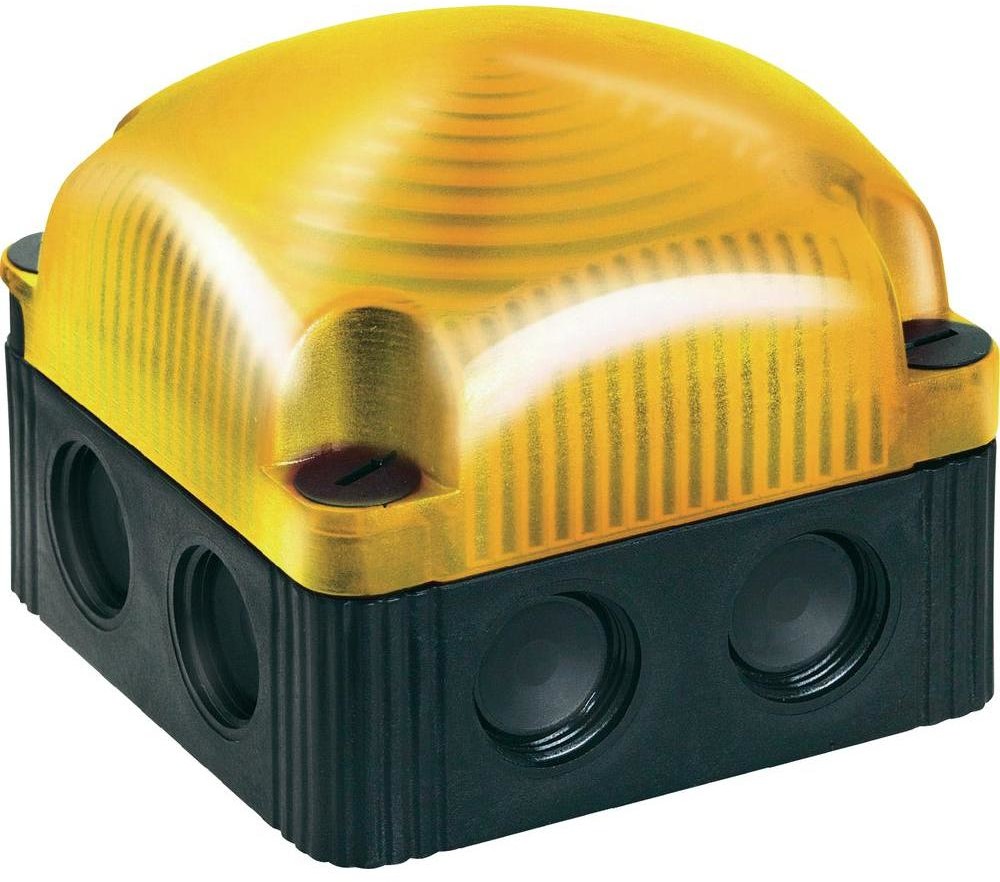 Werma Signaltechnik Sygnalizator świetlny LED Werma Signaltechnik 853.300.55 żółty Światło ciągłe