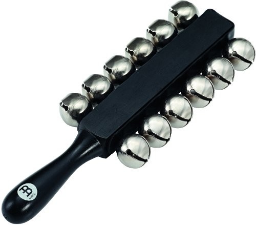 Meinl Percussion meinl Percussion SLB Sleigh Bells z dzwonkami, czarna SLB12