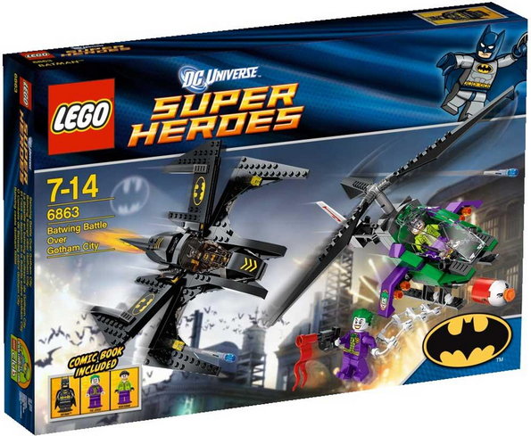 LEGO Super Heroes Batwing Battle Over gotham City 6863