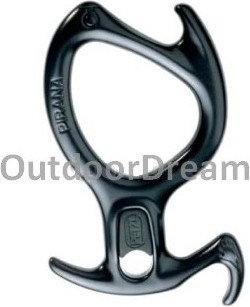 Petzl Ósemka Pirana - black