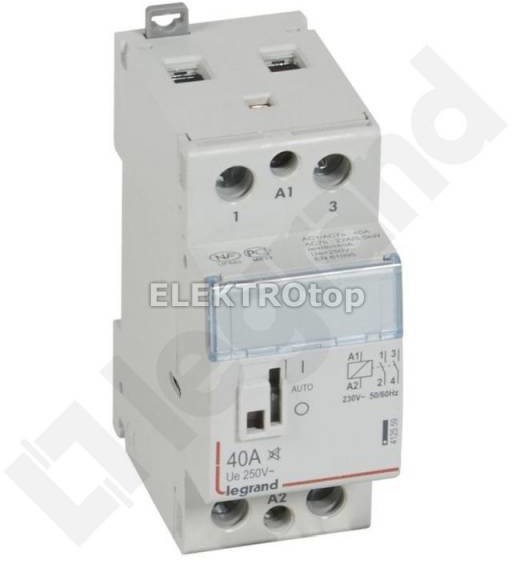 Legrand STYCZNIK MODUŁOWY SM 340 40A 230V 2NO CICHY 412559