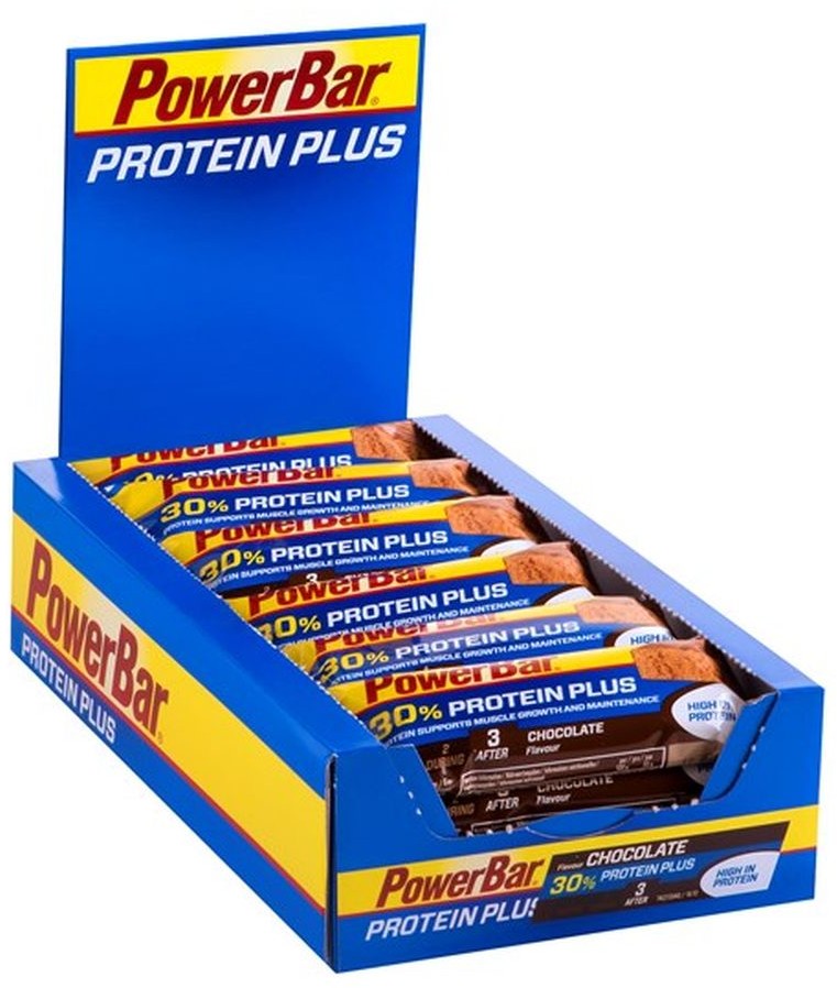 Powerbar 30% Protein Plus Bar 15X55G (Czekoladowy) - Baton Białkowy (21362042-OP)