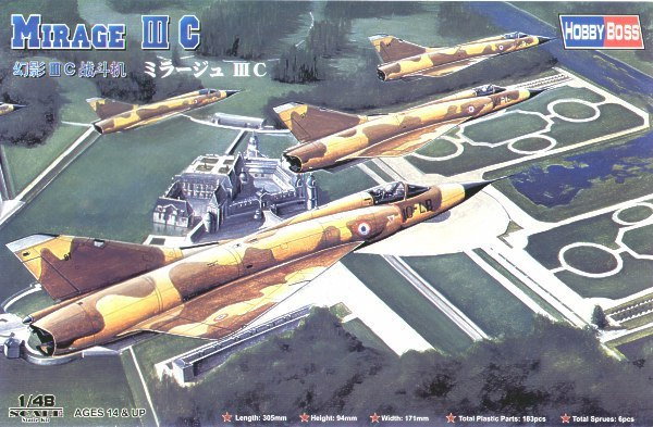 Hobby Boss Mirage IIIC Fighter 80315