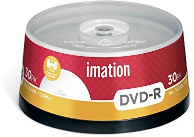 Imation Dysk Cakebox DVD-R 4.7 GB/120Min/16 X (30) i22373