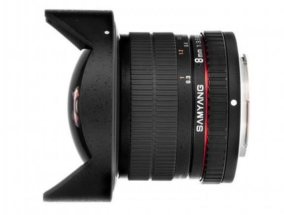 Samyang 8mm f/3.5 AS IF MC Fish-eye CS II Fuji (F1121910101)