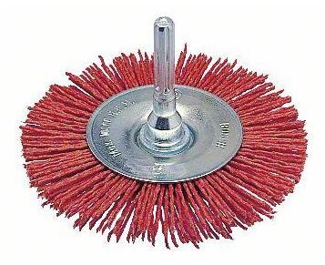Bosch Szczotka tarczowa 75 mm 1 mm 4500 obr./min 8 mm 75 mm Drut nylonowy trzonka 6 mm 2608622056 1 szt
