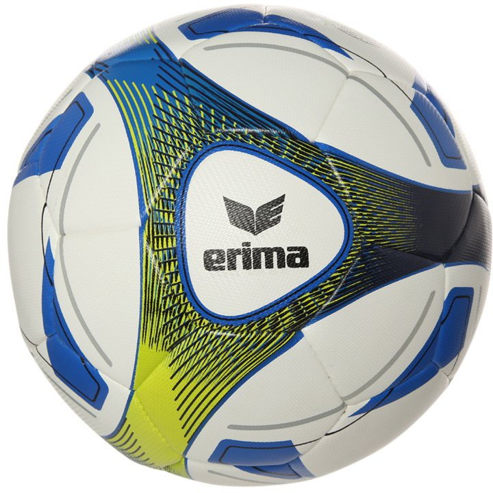 Erima HYBRID Piłka do piłki nożnej royal/lime 719505