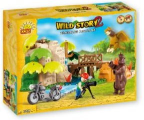 Cobi 22223 WILD STORY NIEBEZPIECZNE GÓRY