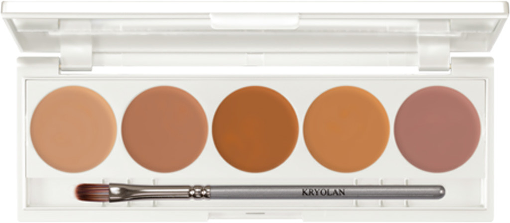 KRYOLAN amouflage Creme Quintet Paleta kamuflaży w kremie 15 g DQ 2