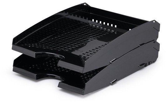 Durable Półka na dokumenty Trend ażurowa czarna 1701626060