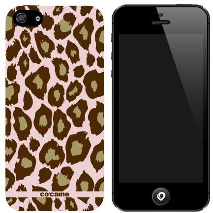 Cocaine SLAP pink plush Protection kit für Apple iPhone 5/5s