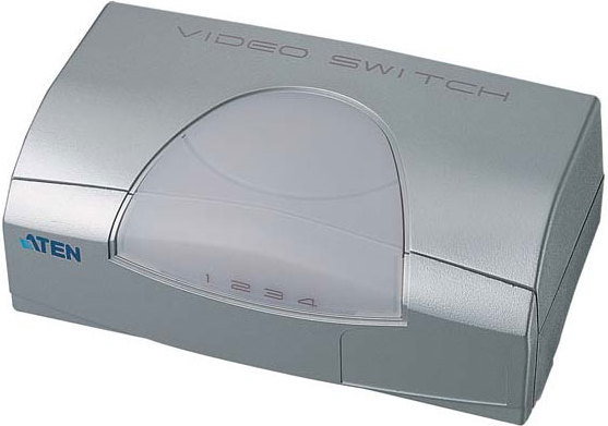 ATEN 4-Port Video Switch VS491