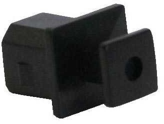 InLine 59948 °F ochroną przeciwpyłową zapewniający USB B Female (50 szt) Czarny