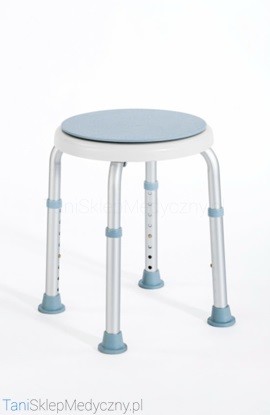 Timago Taboret prysznicowy okrągły obrotowy TGR-R KP-O 5021