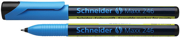 Schneider marker niepermanentny dla dzieci Maxx 246, 0,7 mm, czarny SR124601