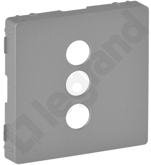 Legrand Valena Life Plakietka gniazda 3 x RCA Aluminium - 754722