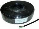 NoName Kabel telefoniczny 4C Czarny 100m KAB0503