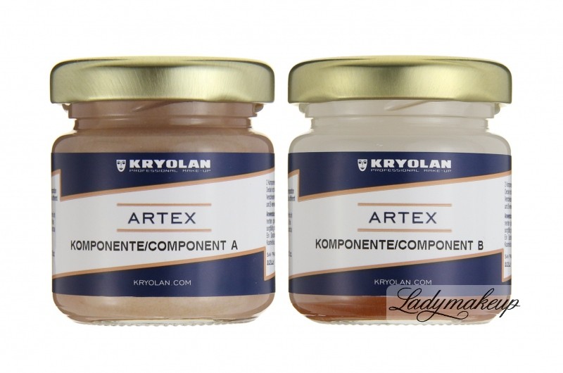 KRYOLAN ARTEX - Sztuczna skóra (preparat dwuskładnikowy) - ART. 6560 KR6560