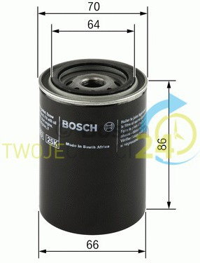 BOSCH Filtr oleju F 026 407 025