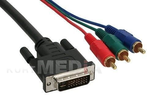 InLine Adapter z DVI-I na 3x Cinch RGB - 1m