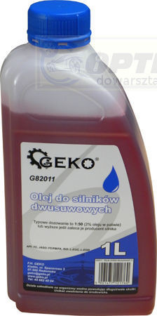 GEKO OLEJ DO SILNIKÓW DWUSUWOWYCH 1L G82011