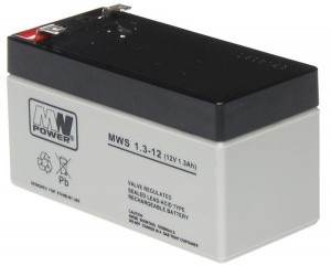 MW Power AKUMULATOR ŻELOWY 12V/1.3AH-MWS