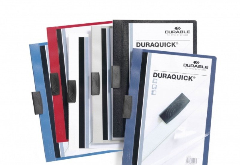 Durable Teczka zaciskowa A4 czarna 2270-01