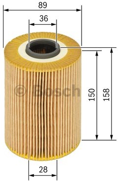 BOSCH Wkład filtru olejowego, 1 457 429 123 - Bezpłatny zwrot do 30 dni, największy wybór produktów. 1457429123