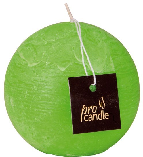 Pro Candle wieca zapachowa ProCandle 731004 / kula / świeża trawa