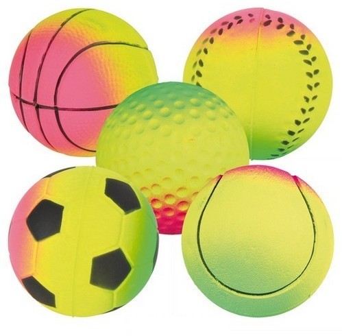 Trixie Piłka neonowa 7 cm BOX 15szt [3458] 12809