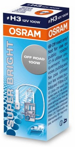 OSRAM H3 12V 100W PKY22s OFF-ROAD