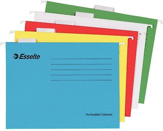 Esselte Teczka zawieszana A4 zielony 25szt 90318