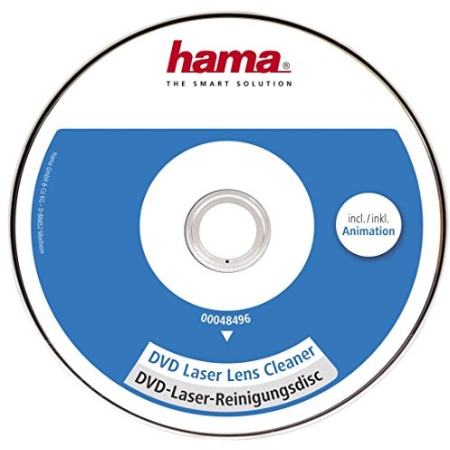 Hama czyszcząca płyta DVD do odtwarzaczy laserowych 00048496