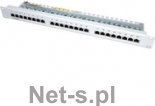 Value Cat.5e Patch Panel 24 Ports, STP, light grey (26.99.0329-5)