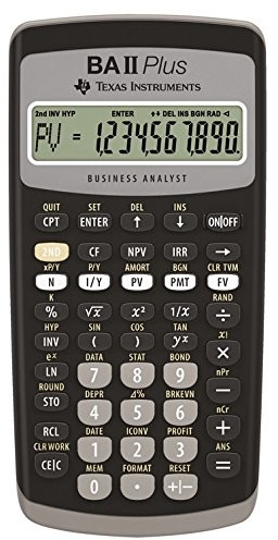 Texas Instruments BA-II Plus kalkulator finansowy