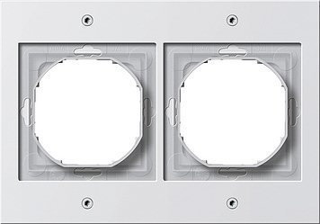 Gira TX_44 BIAŁY Ramka X2 [021266]