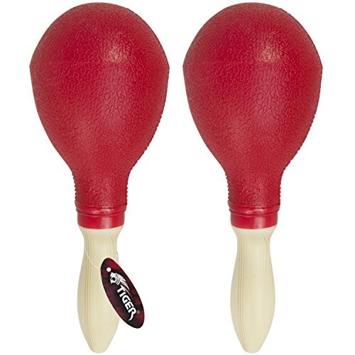 Tiger jakości mar7 RD  Maracas w całości z rozmiar  czerwony MAR7-RD