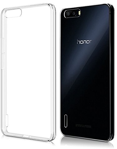 Huawei kwmobile Crystal Case für Honor 6+ aus TPU Silikon - transparente Schutzhülle Cover klar in Transparent